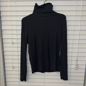 Gray Turtleneck